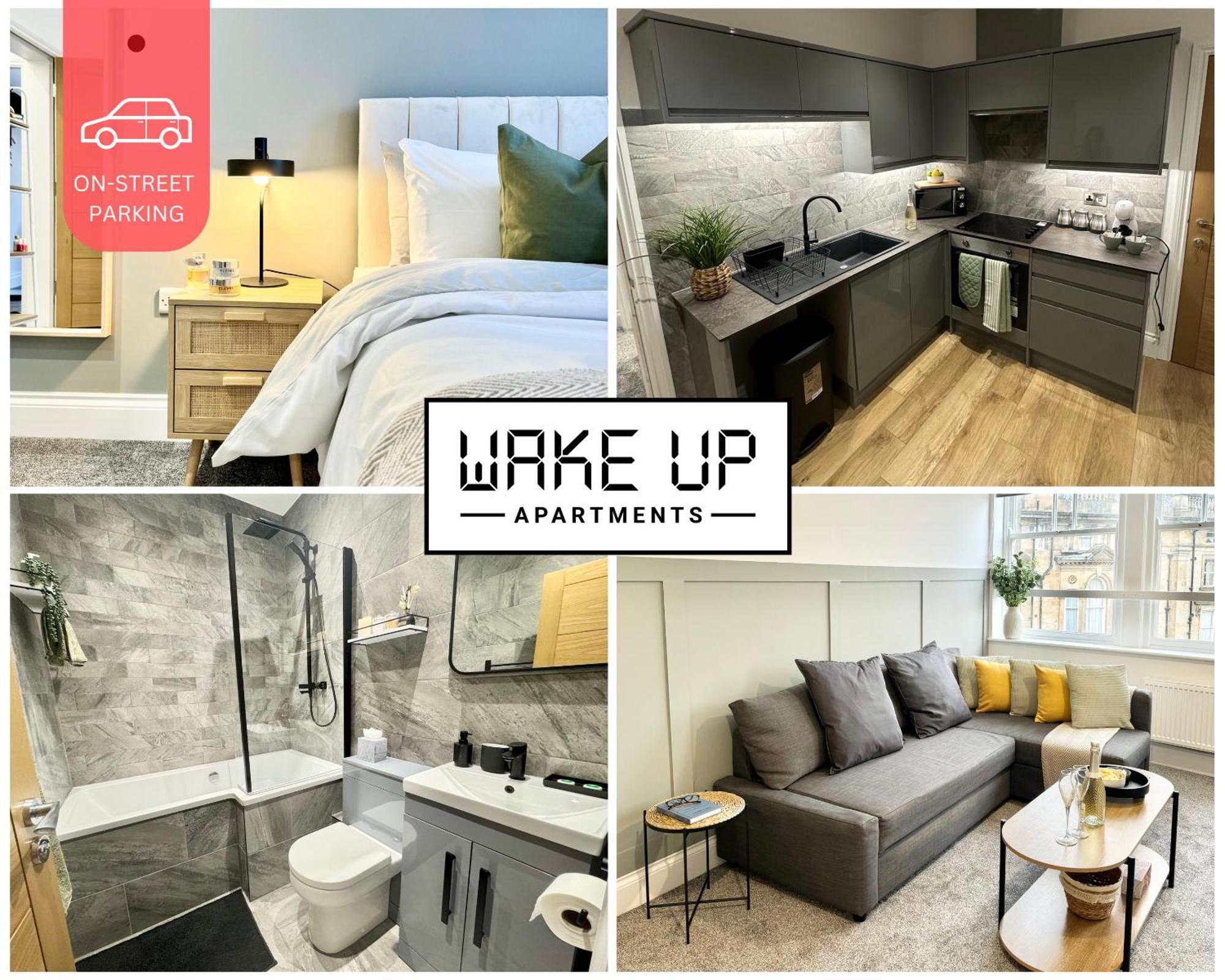 The Yorkshire Crown - Luxury Apartment - Free Parking Nearby Harrogate Ruang foto
